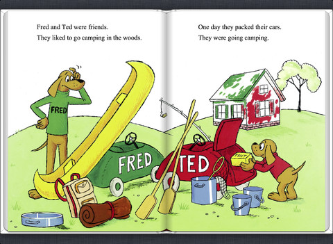 Fred And Ted Go Camping By Peter Eastman - Raff And Friends