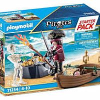 71254 Pirate w/ Rowing Boat