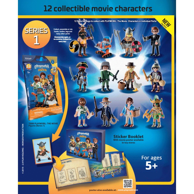 playmobil movie characters
