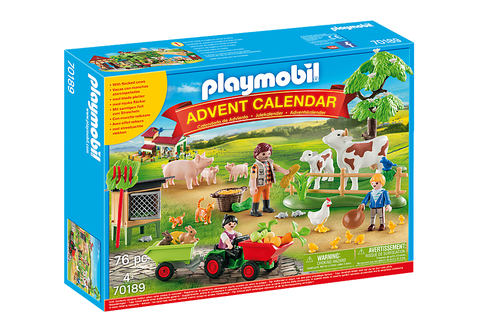 70189 Farm Advent Calendar Raff and Friends