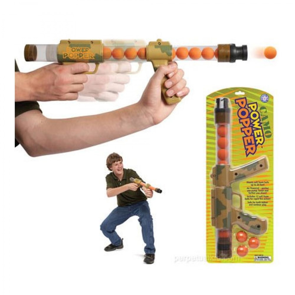 Camo Power Popper - Hog Wild Toys – The Red Balloon Toy Store