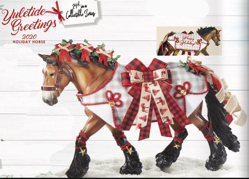 Breyer horse yuletide greetings good