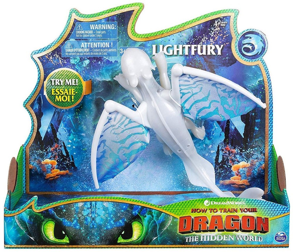 light fury and night fury toys