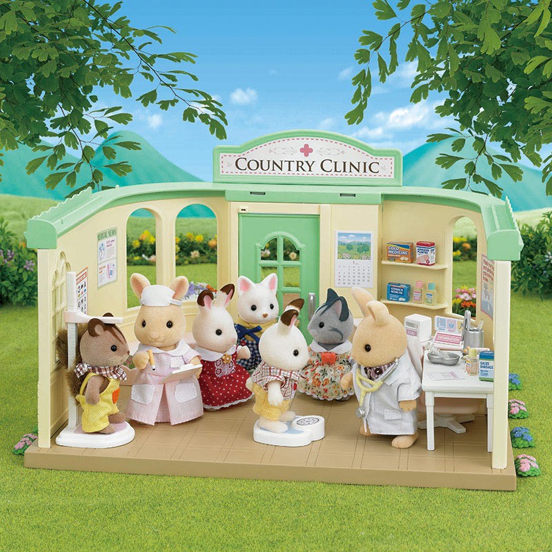 sylvanian families country doctor gift set