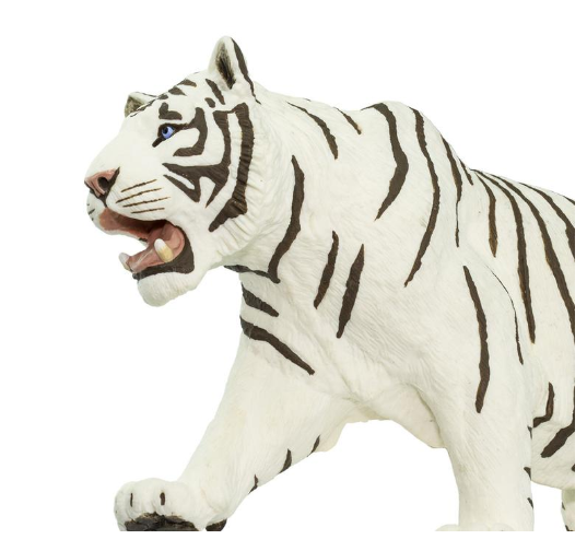 Safari Wildlife Wonders White Siberian Tiger Animal Figure